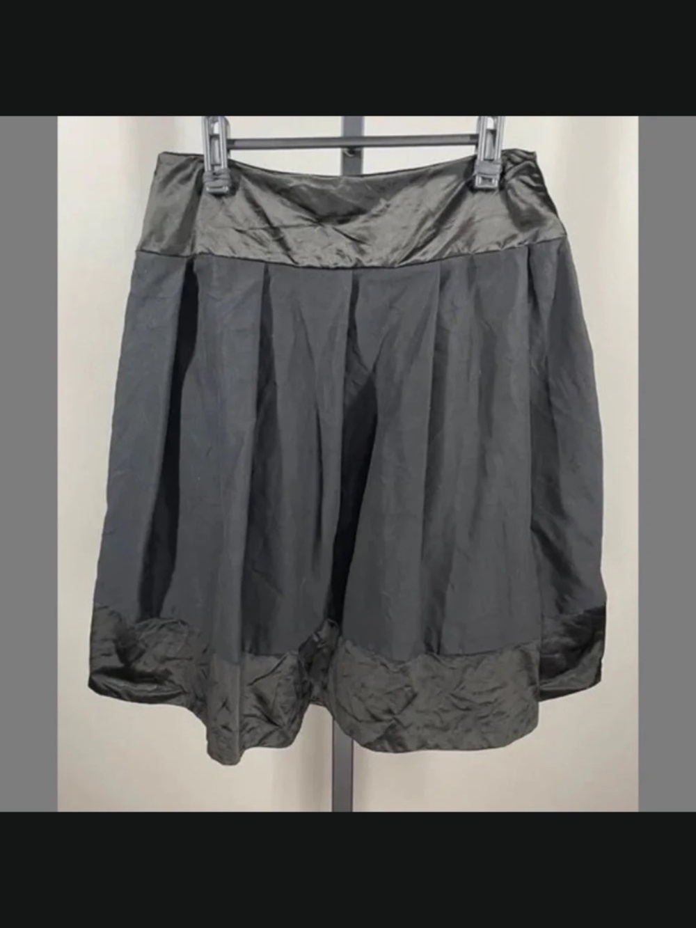 Trina Turk Skirt Womens 6 black designer classic circle skater - Picture 6 of 8